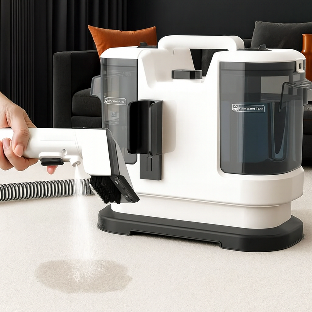 Odkurzacz piorący 800W / 15Kpa VacuHeat™ | Podgrzewa wodę z detergentem